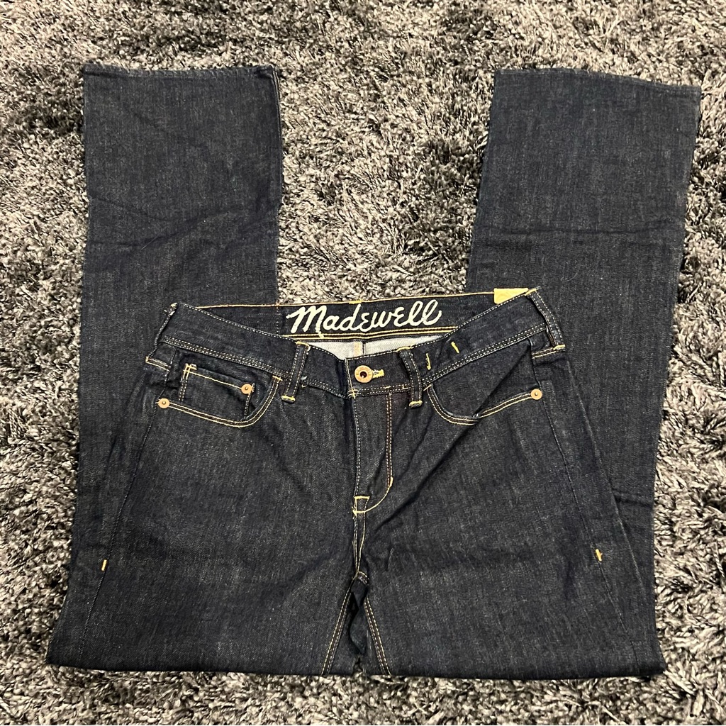 Madewell Dark Indigo Bootcut Denim Jeans
